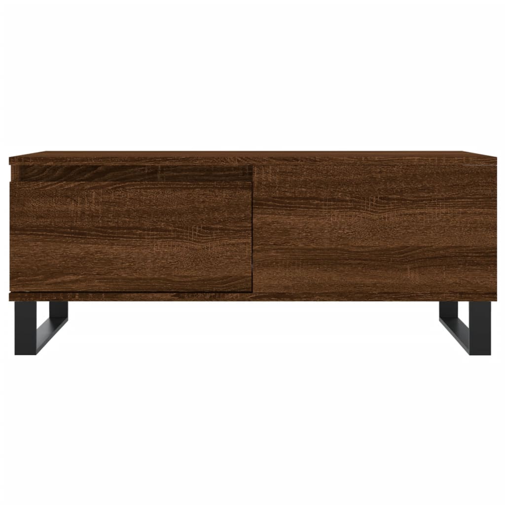 Salongbord Sofabord Brun Eik 90x50x36,5 cm