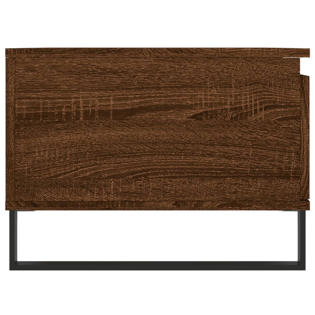 Salongbord Sofabord Brun Eik 90x50x36,5 cm
