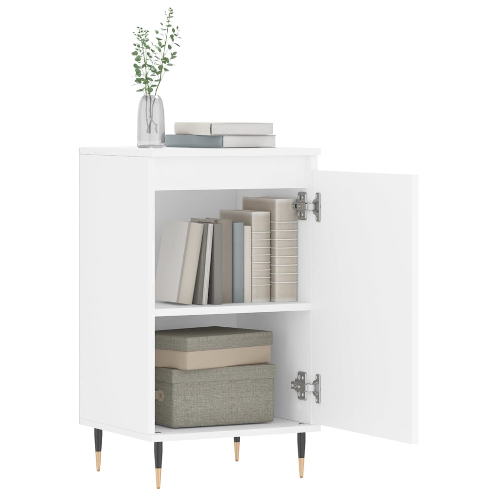 Kommode Hvit 2 stk 40x35x70 cm