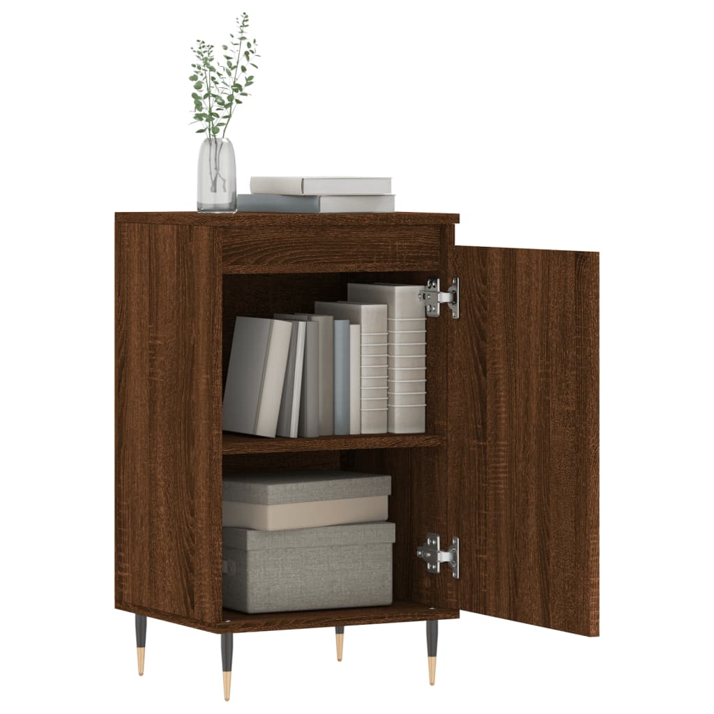 Kommode Brun Eik 2 stk 40x35x70 cm