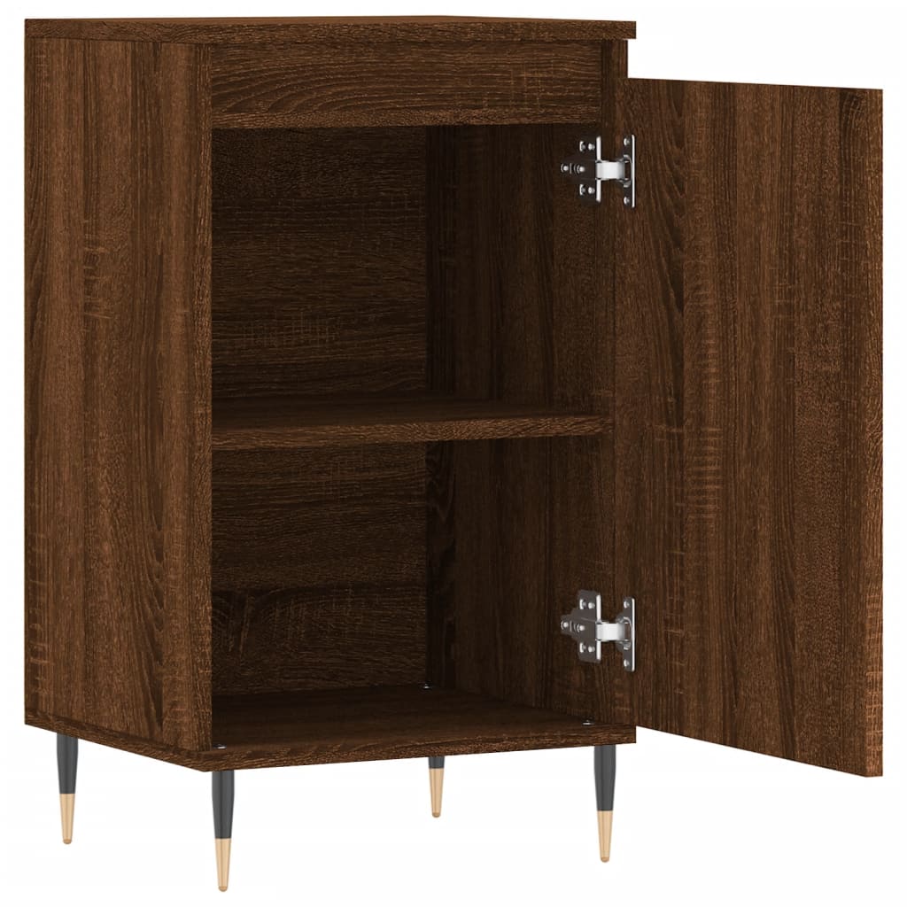 Kommode Brun Eik 2 stk 40x35x70 cm