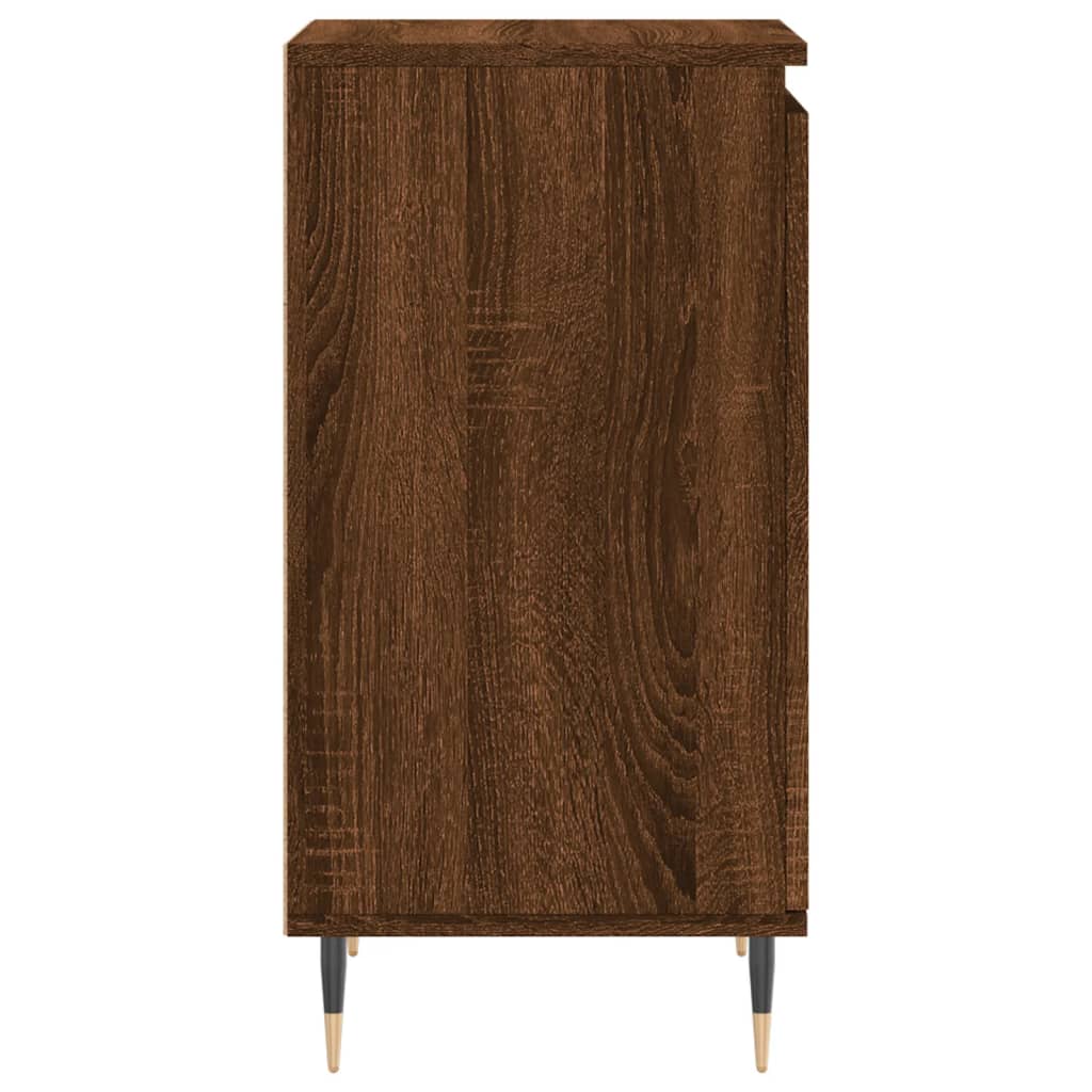 Kommode Brun Eik 2 stk 40x35x70 cm