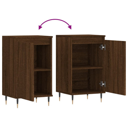 Kommode Brun Eik 2 stk 40x35x70 cm
