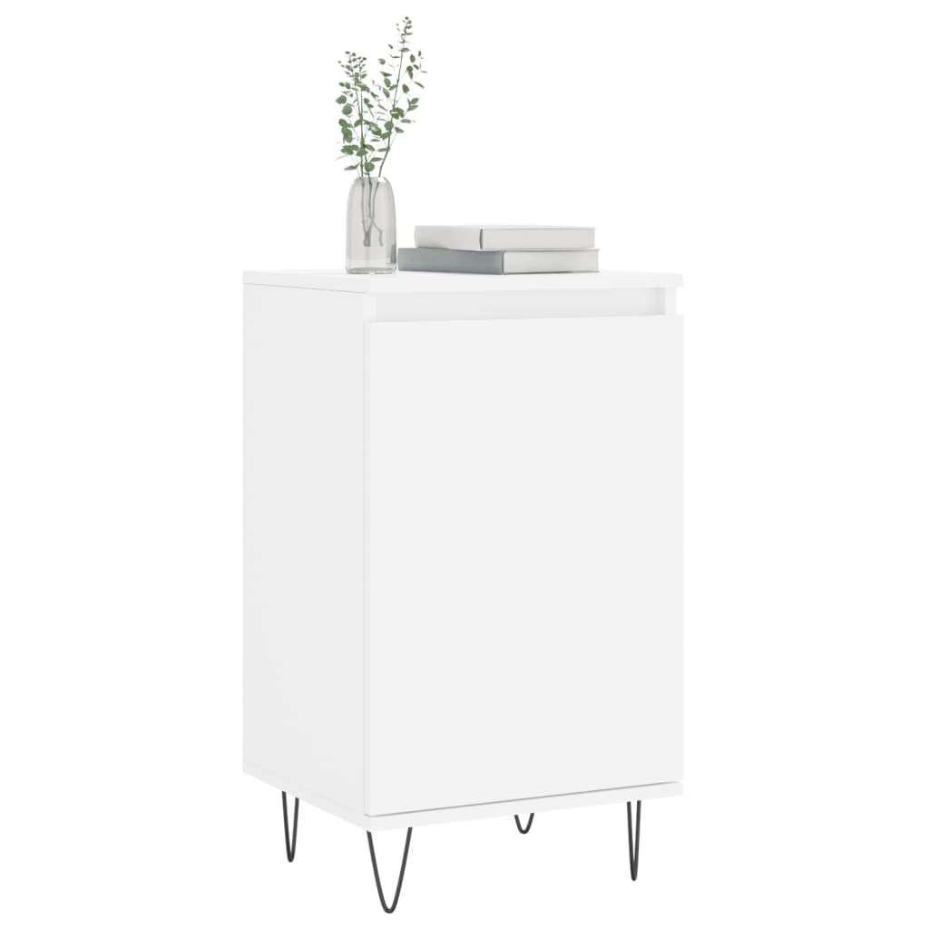 Kommode Hvit 2 stk 40x35x70 cm