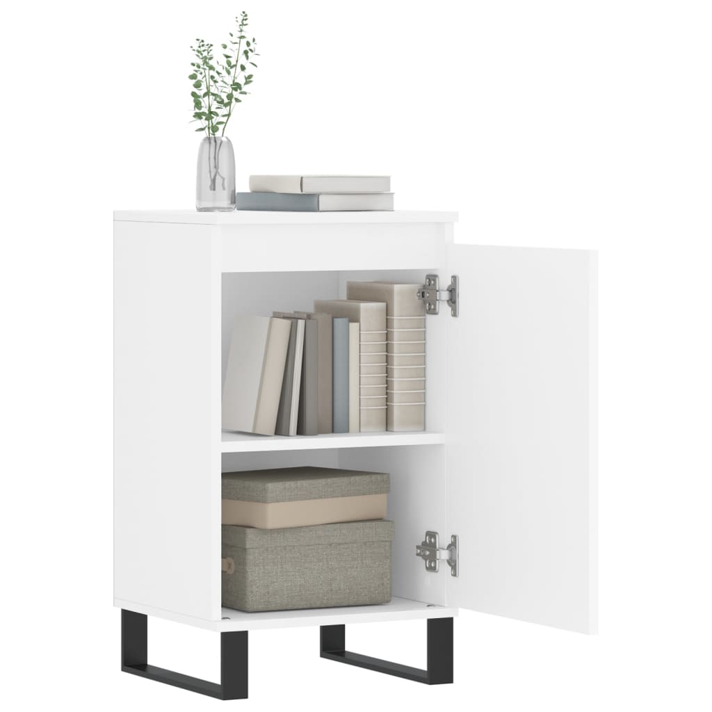 Kommode Hvit 2 stk 40x35x70 cm