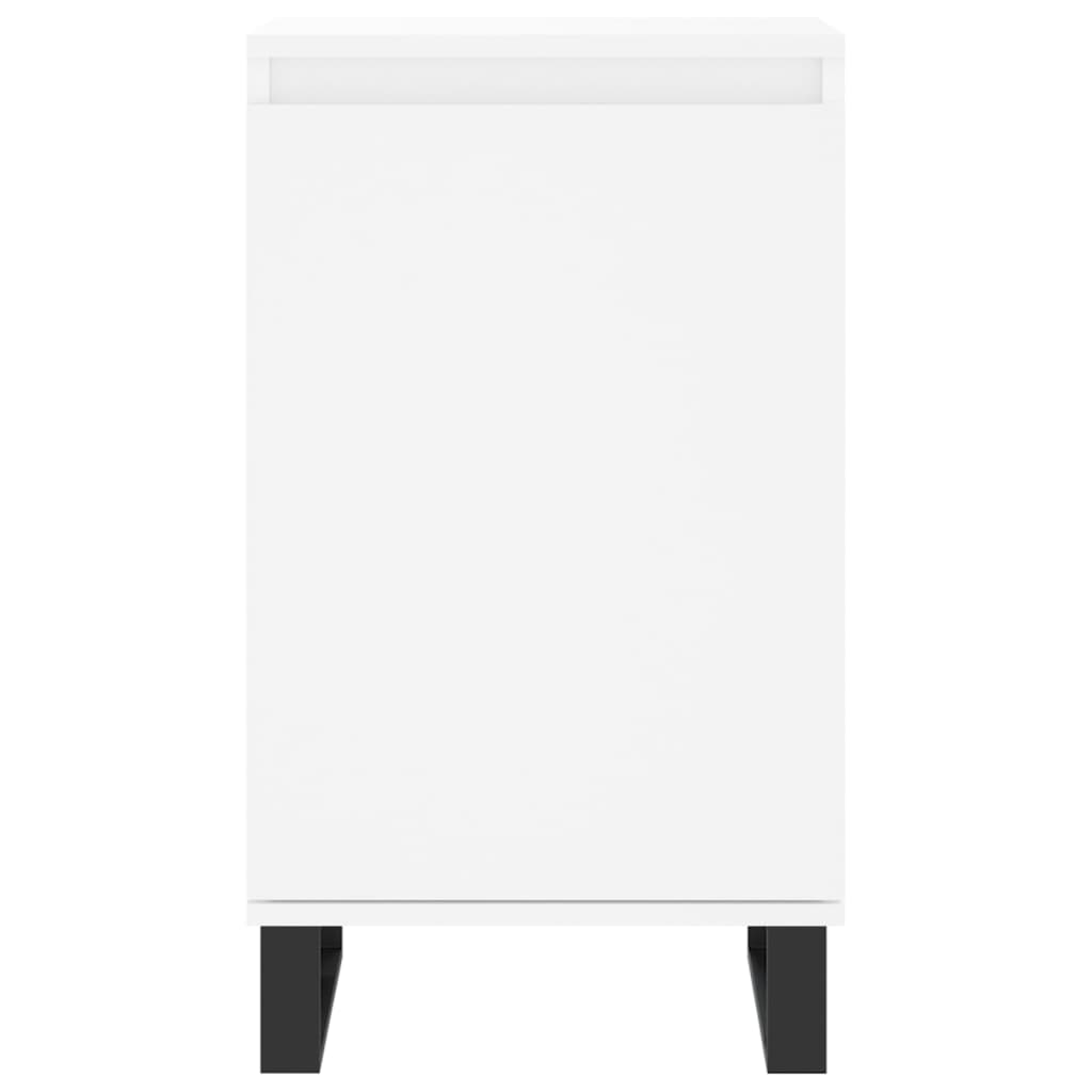 Kommode Hvit 2 stk 40x35x70 cm