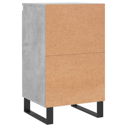 Kommode Betonggrå 2 stk 40x35x70 cm