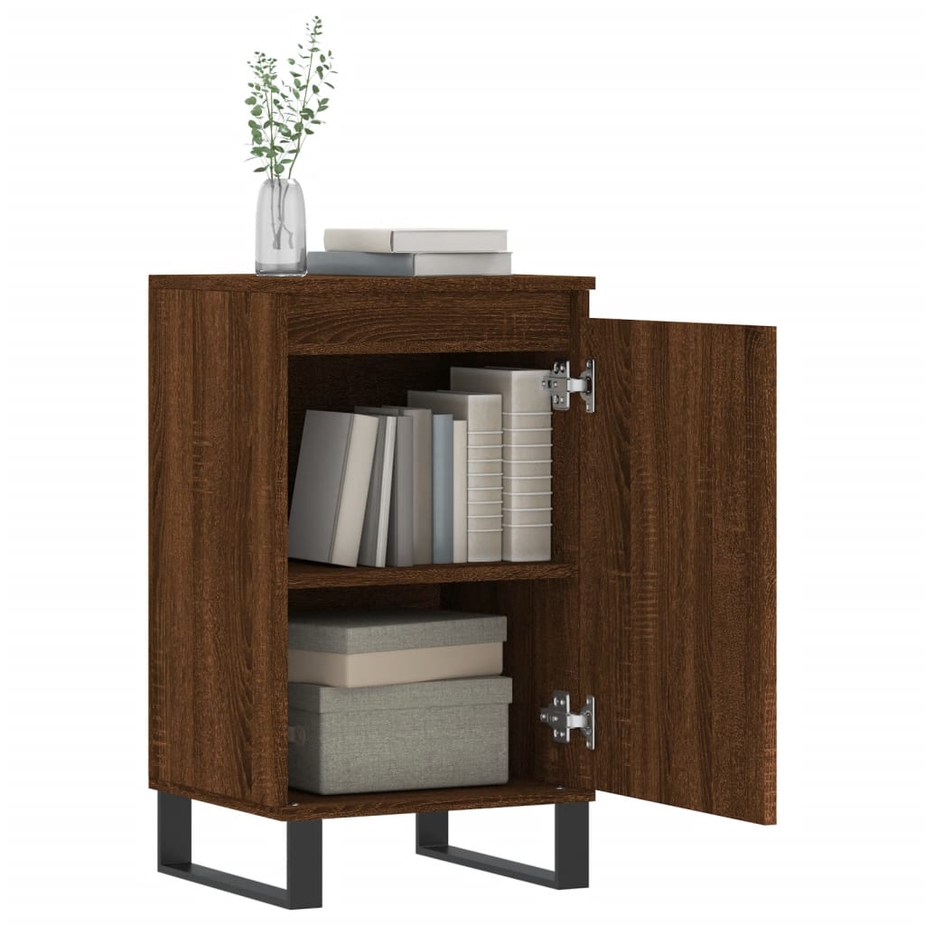 Kommode Brun Eik 2 stk 40x35x70 cm