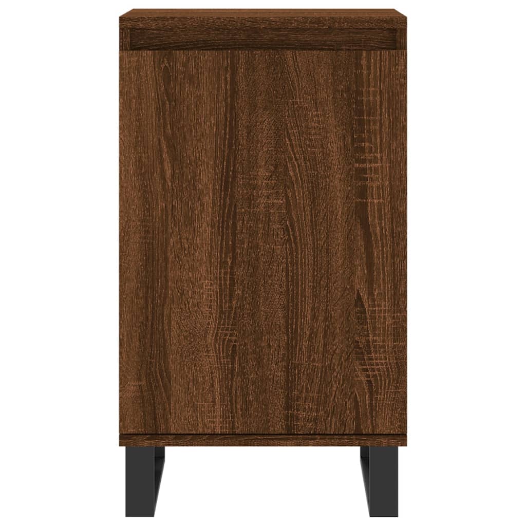 Kommode Brun Eik 2 stk 40x35x70 cm