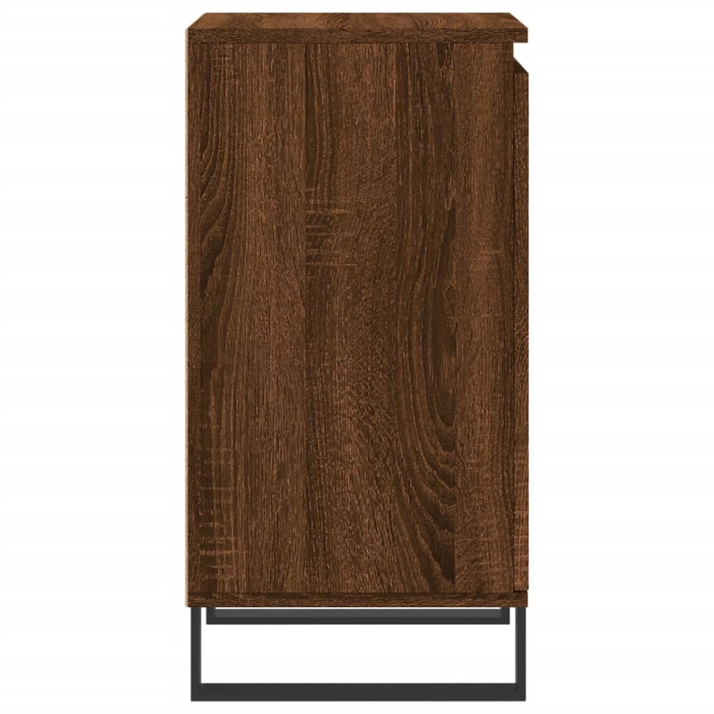 Kommode Brun Eik 2 stk 40x35x70 cm