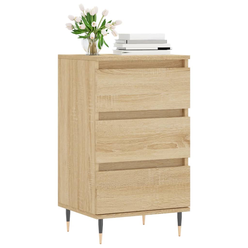 Skjenk sonoma eik 40x35x70 cm konstruert tre