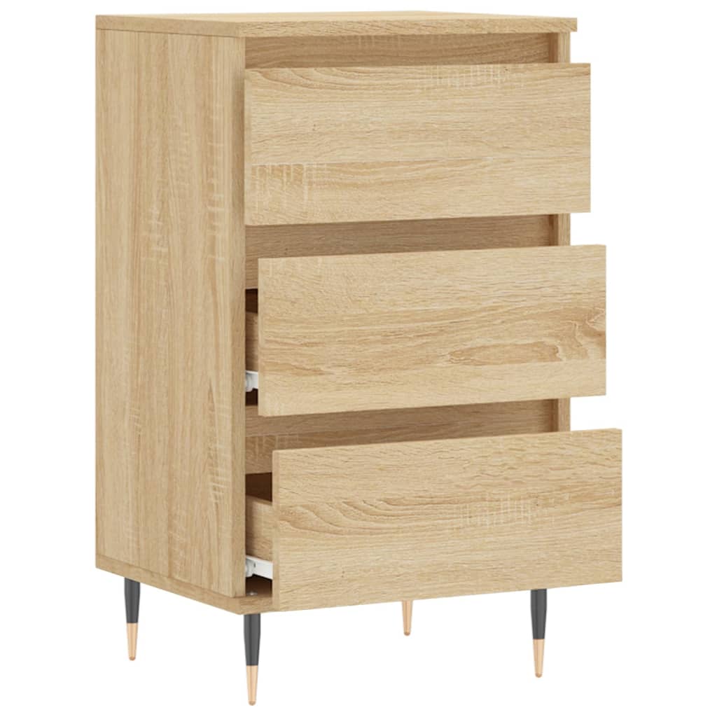 Skjenk sonoma eik 40x35x70 cm konstruert tre