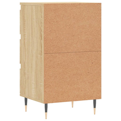 Skjenk sonoma eik 40x35x70 cm konstruert tre