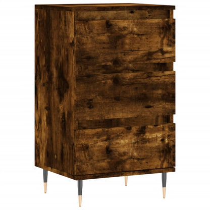Skjenk røkt eik 40x35x70 cm konstruert tre