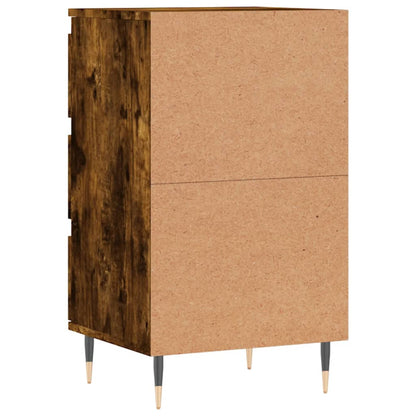 Skjenk røkt eik 40x35x70 cm konstruert tre