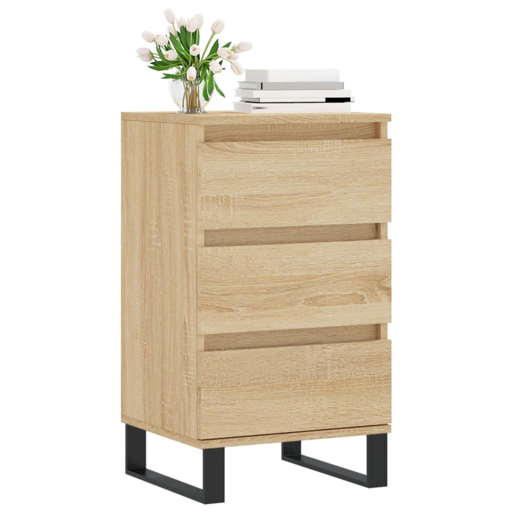 Skjenk sonoma eik 40x35x70 cm konstruert tre