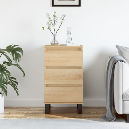 Skjenk sonoma eik 40x35x70 cm konstruert tre