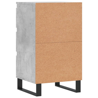 Skjenk betonggrå 40x35x70 cm konstruert tre