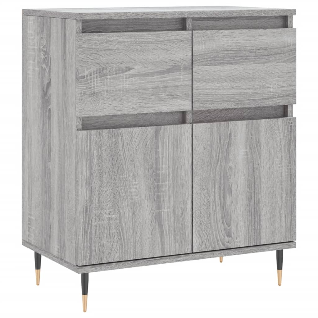 Kommode Sonoma Grå 60x35x70 cm