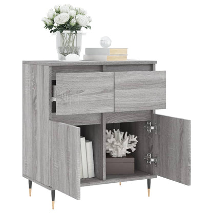 Kommode Sonoma Grå 60x35x70 cm
