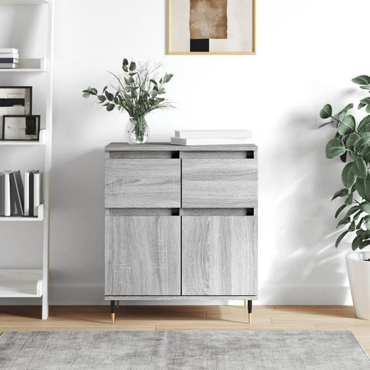 Kommode Sonoma Grå 60x35x70 cm