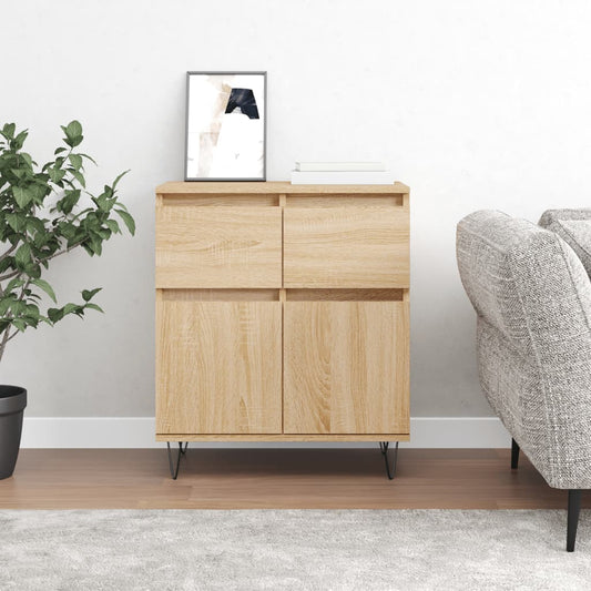 Skjenk sonoma eik 60x35x70 cm konstruert tre