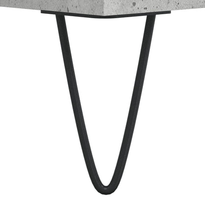 Kommode Betonggrå 60x35x70 cm