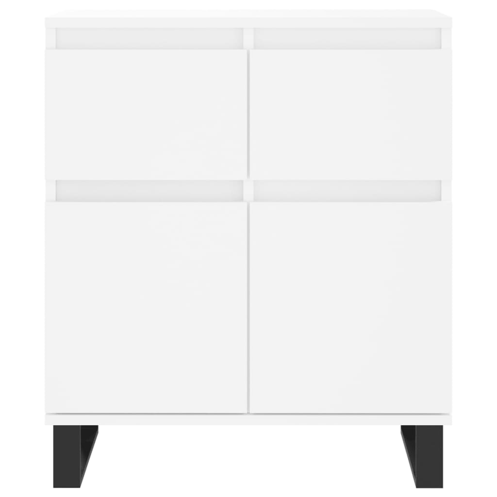 Kommode Hvit 60x35x70 cm