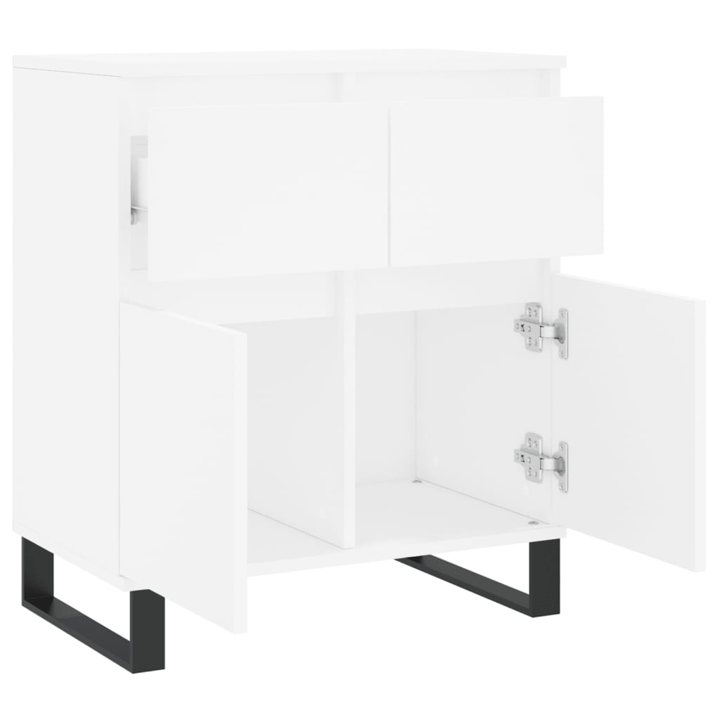 Kommode Hvit 60x35x70 cm