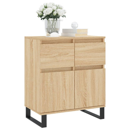 Skjenk sonoma eik 60x35x70 cm konstruert tre