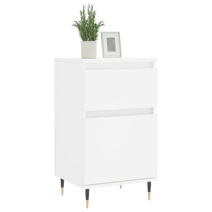 Kommode Hvit 2 stk 40x35x70 cm