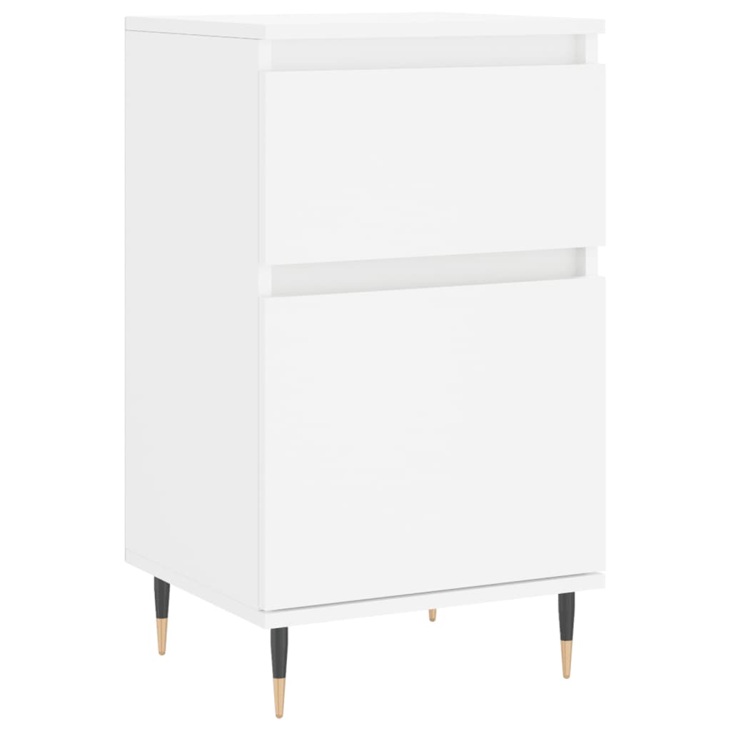 Kommode Hvit 2 stk 40x35x70 cm