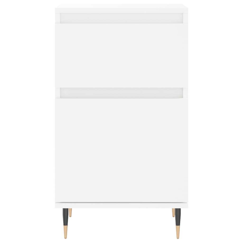 Kommode Hvit 2 stk 40x35x70 cm