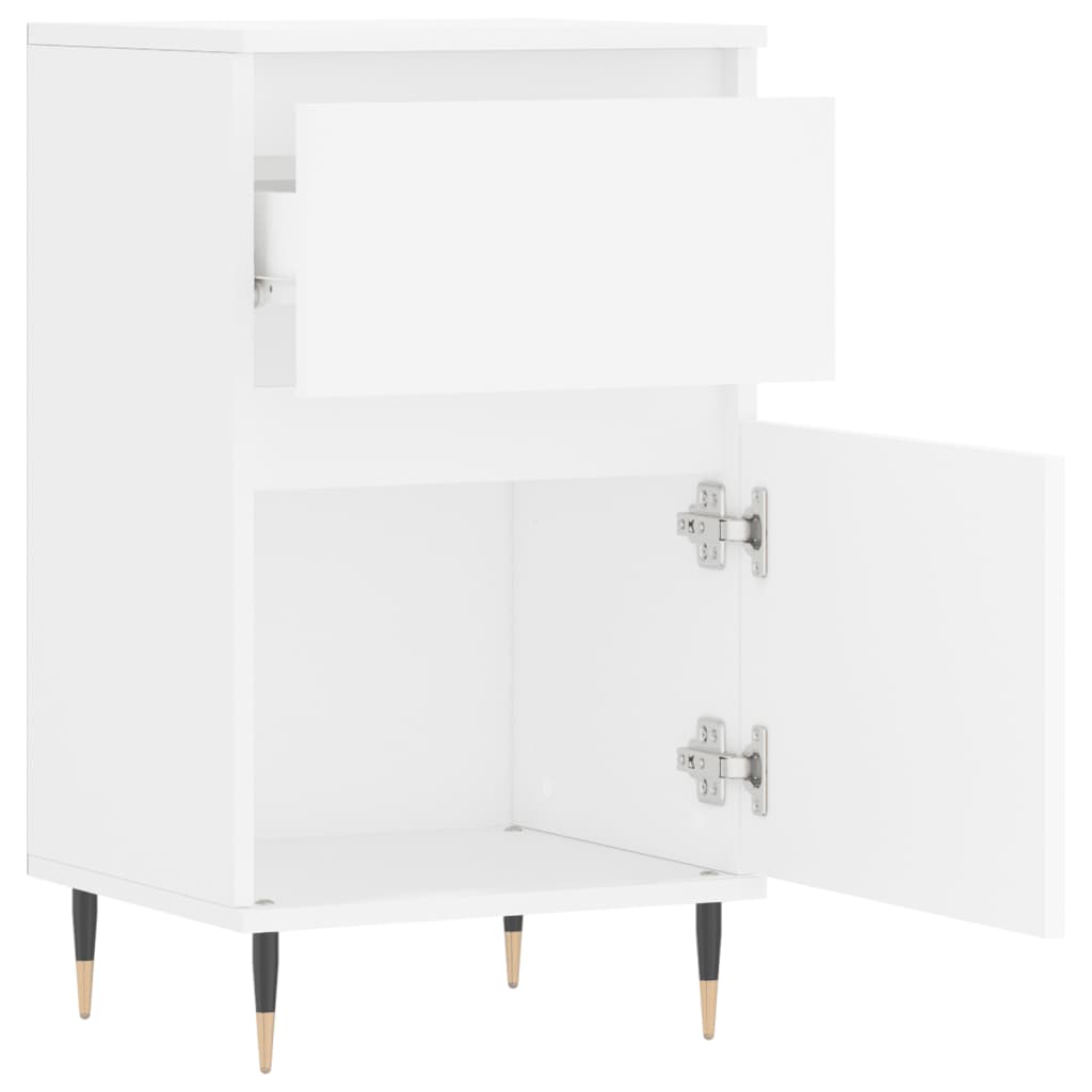 Kommode Hvit 2 stk 40x35x70 cm