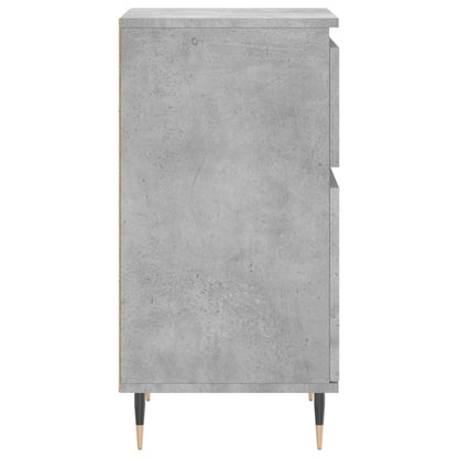Kommode Betonggrå 2 stk 40x35x70 cm