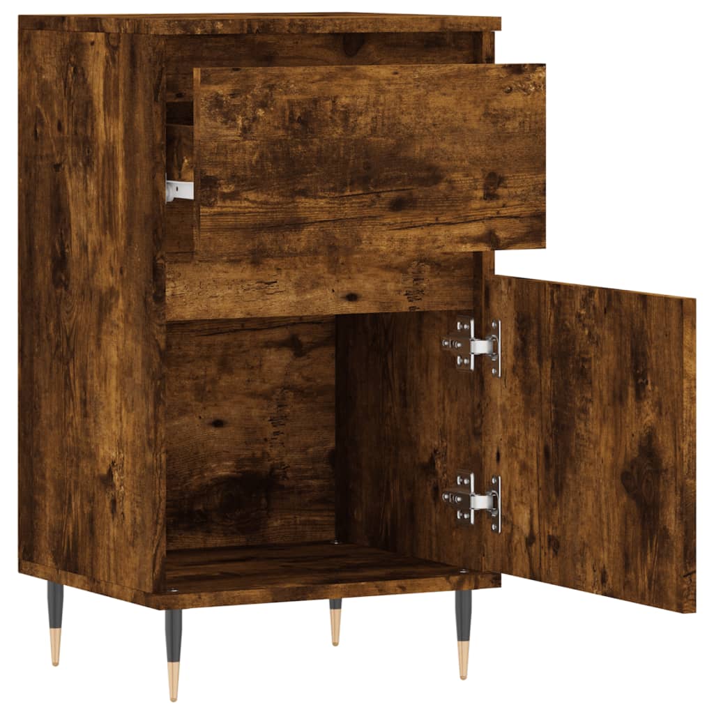 Kommode Røkt Eik 2 stk 40x35x70 cm