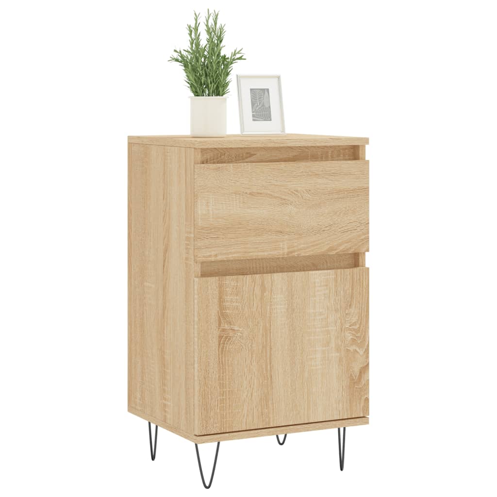 Skjenk sonoma eik 40x35x70 cm konstruert tre