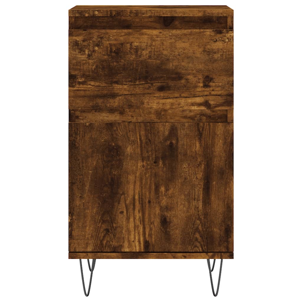 Skjenk røkt eik 40x35x70 cm konstruert tre