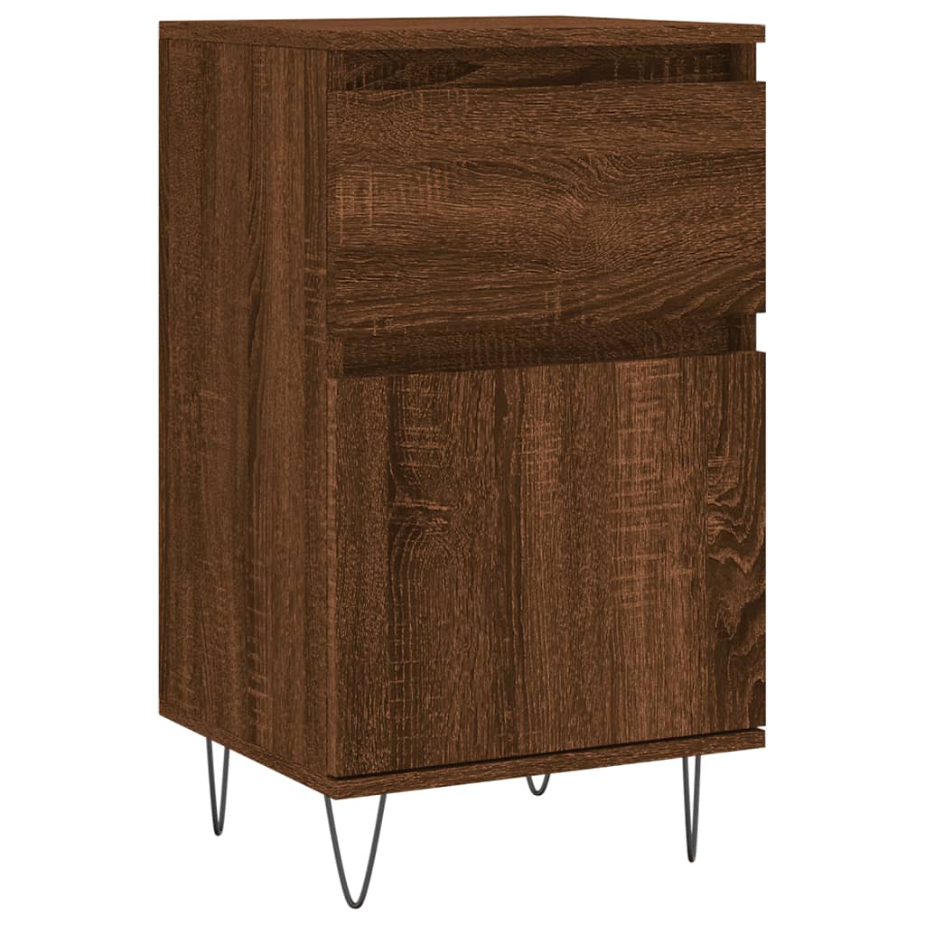 Kommode Brun Eik 2 stk 40x35x70 cm