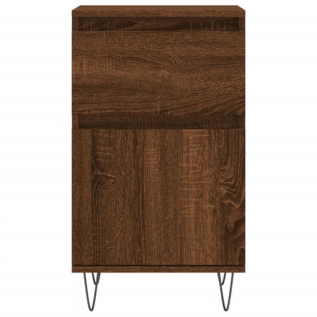 Kommode Brun Eik 2 stk 40x35x70 cm