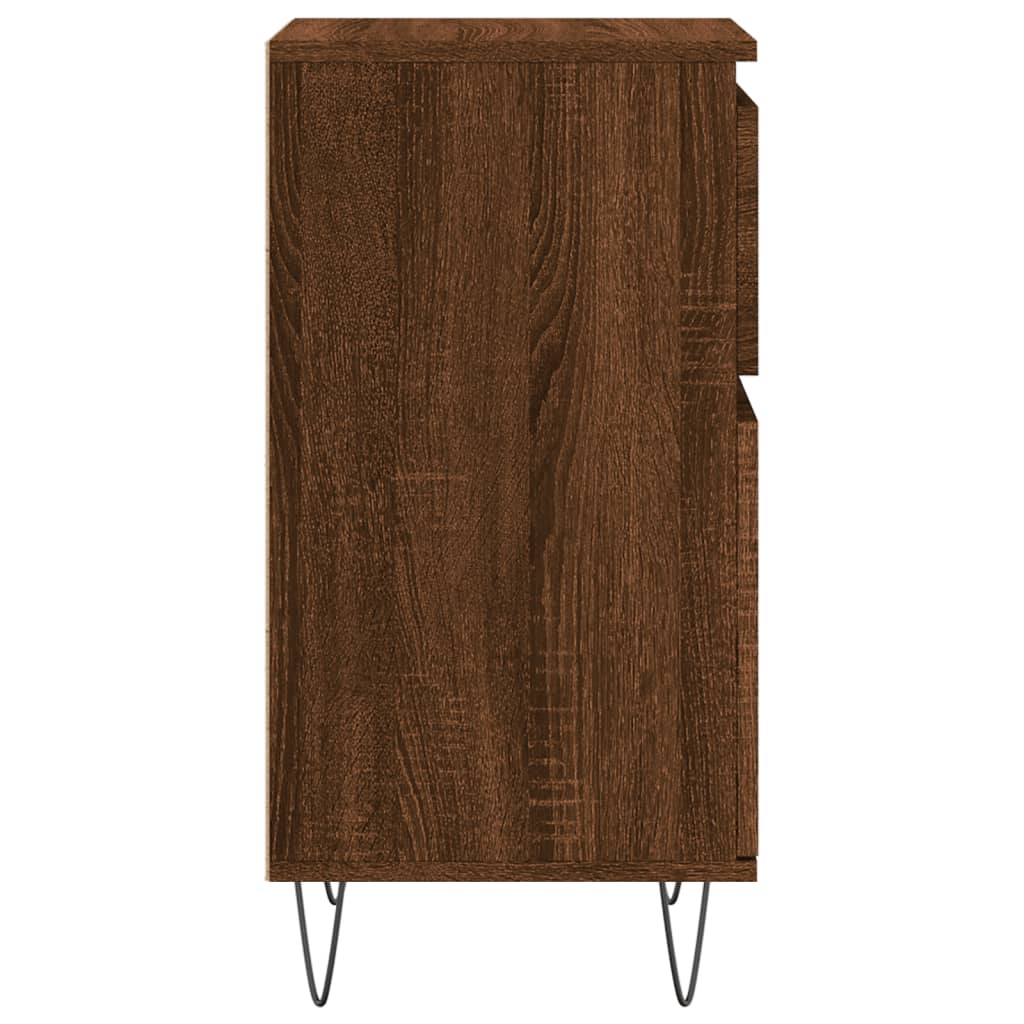 Kommode Brun Eik 2 stk 40x35x70 cm