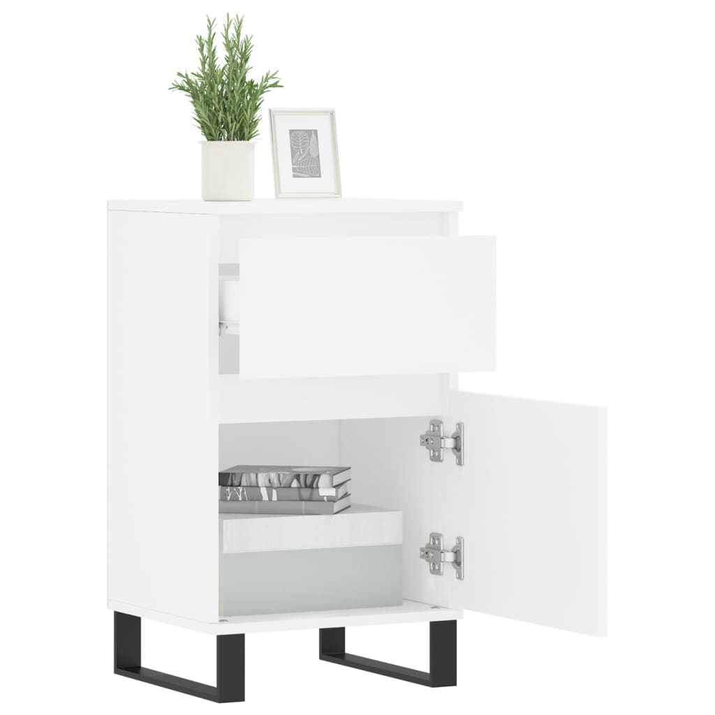 Kommode Hvit 2 stk 40x35x70 cm