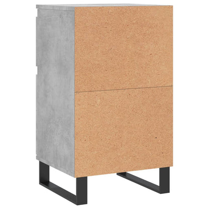 Kommode Betonggrå 2 stk 40x35x70 cm