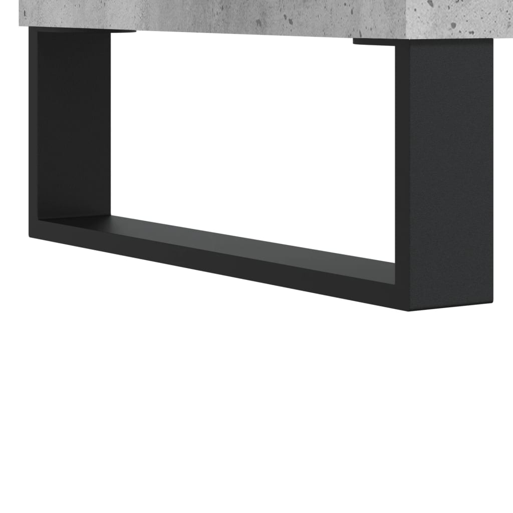 Kommode Betonggrå 2 stk 40x35x70 cm