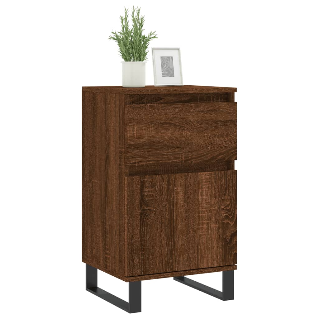 Kommode Brun Eik 2 stk 40x35x70 cm