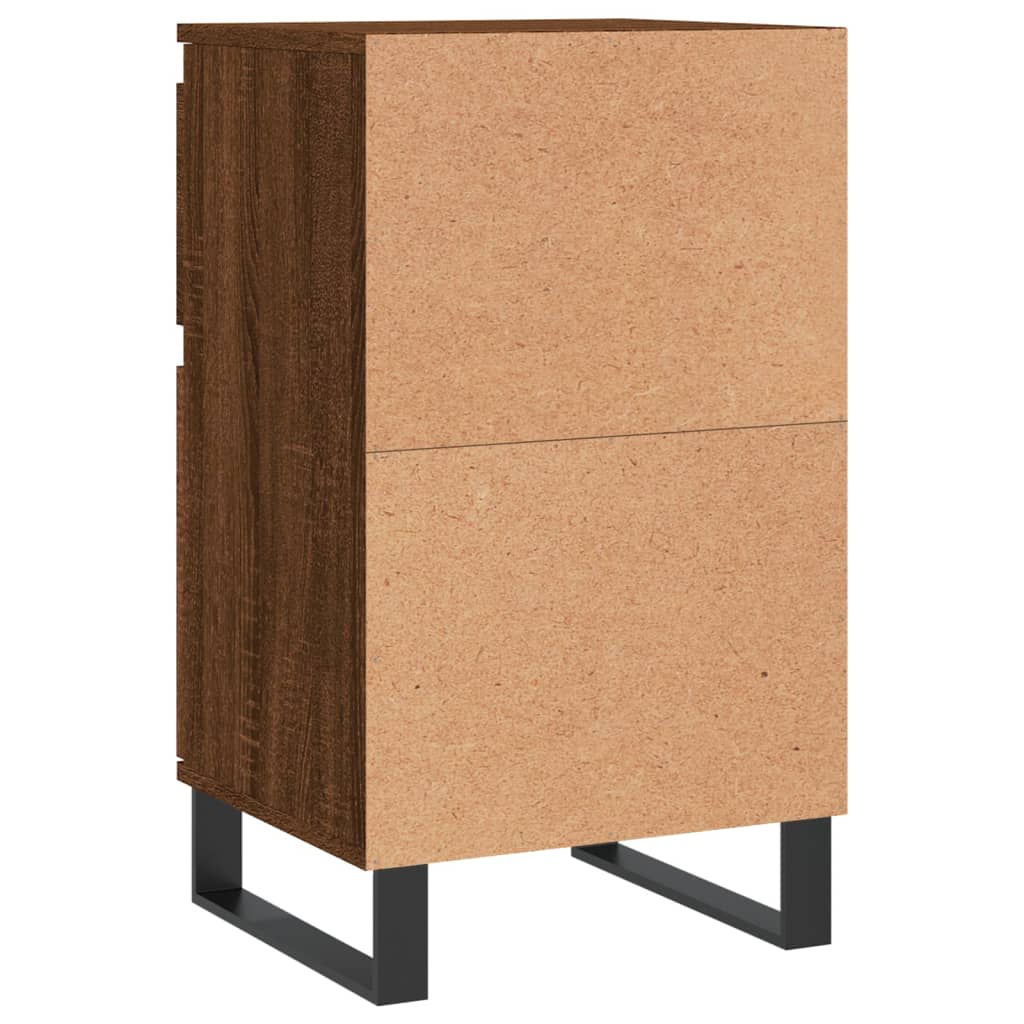 Kommode Brun Eik 2 stk 40x35x70 cm