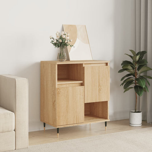 Skjenk sonoma eik 60x35x70 cm konstruert tre