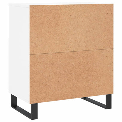 Skjenk hvit 60x35x70 cm konstruert tre