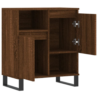 Skjenk brun eik 60x35x70 cm konstruert tre