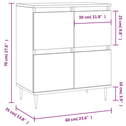Kommode Sonoma Eik 60x35x70 cm